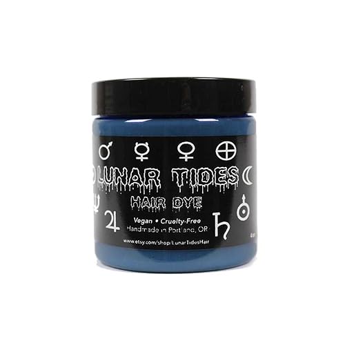 Lunar Tides Semi-Permanent Hair Color (43 colors) (Smokey Teal, 4 fl. oz.) Beauty & Personal Care Lunar Tides