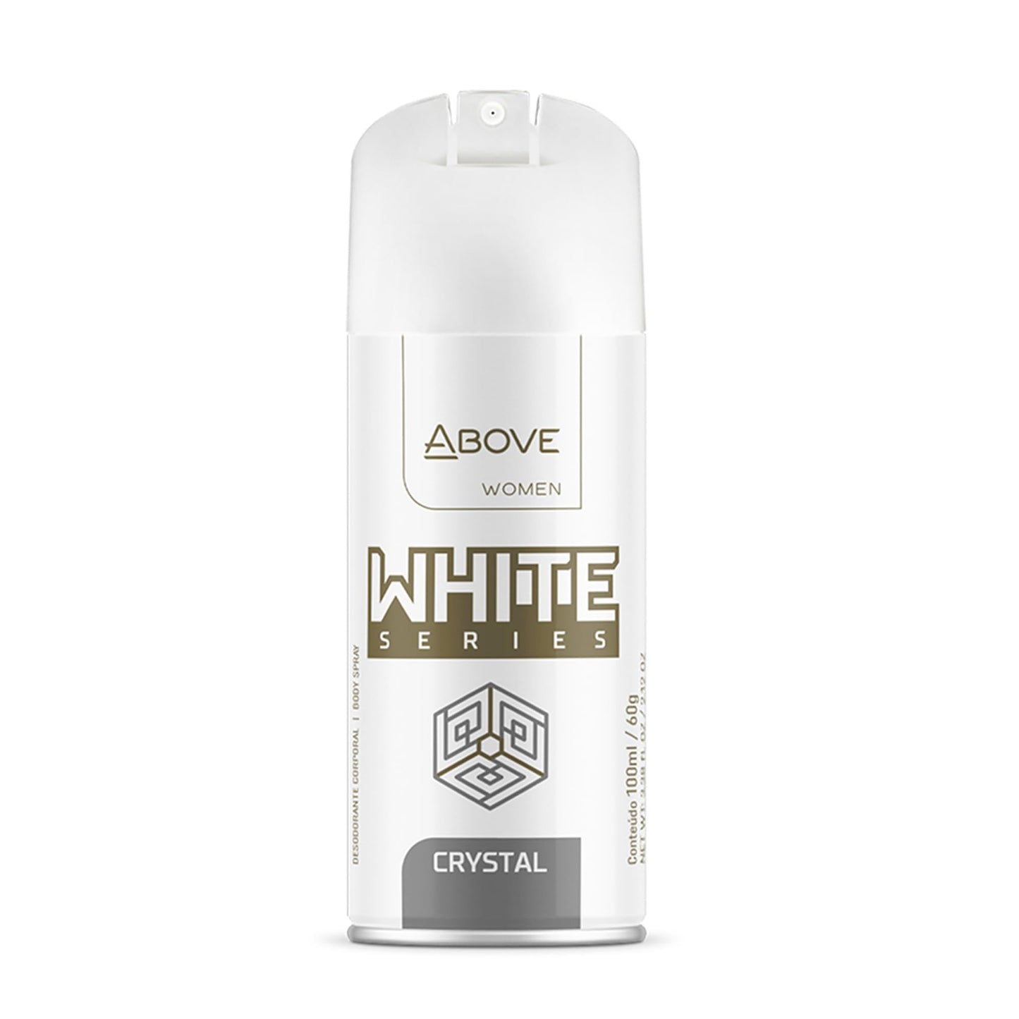 ABOVE White Series Body Spray, Crystal, 2.12 oz - Deodorant Spray - Masks Perspiration Odors - Long-Lasting Dry Spray - Paraben-Free - Cruelty-Free Beauty and Personal Care ABOVE