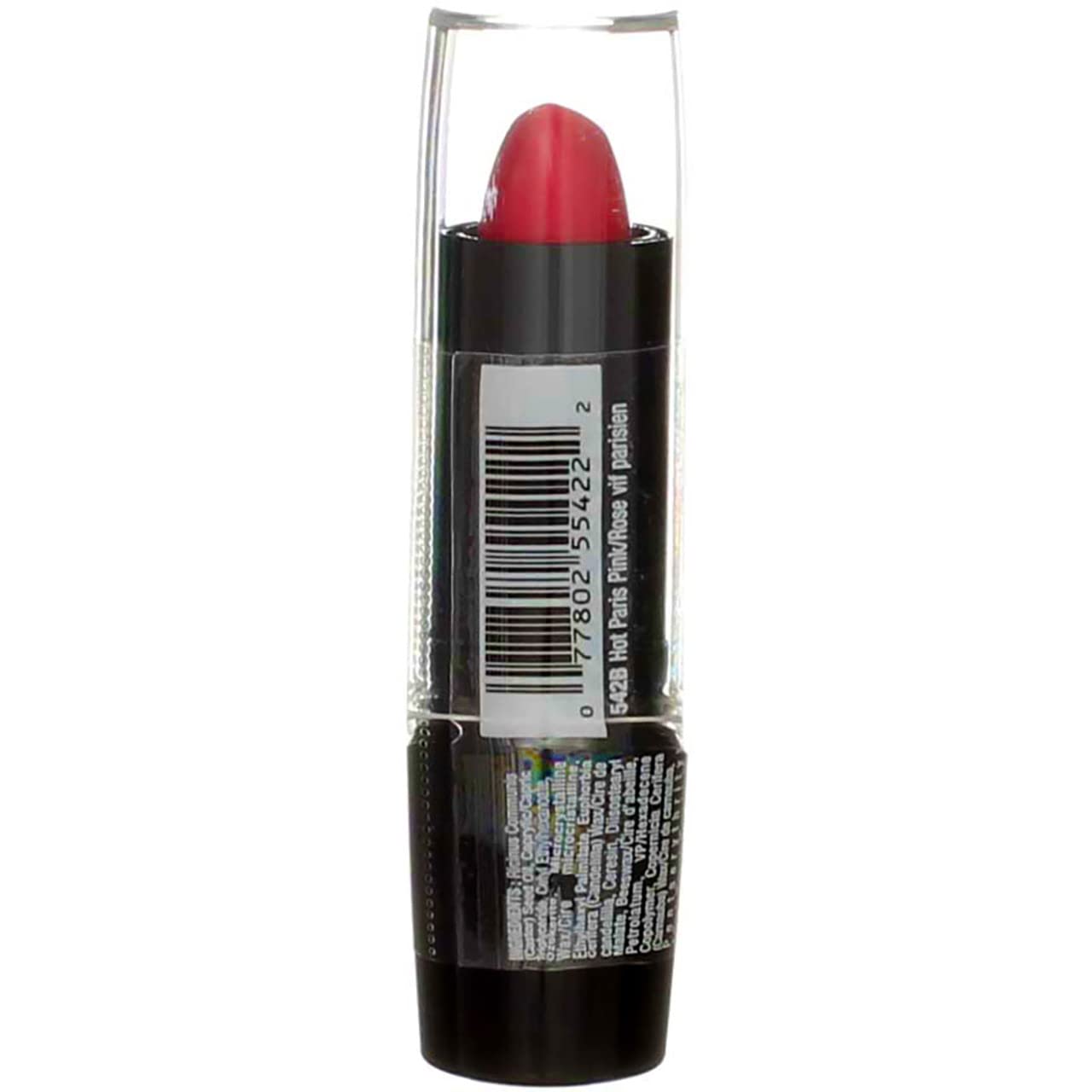 Wnw Lipstick 542b Sf Hot Size .13 O Wet N Wild Silk Finish Lipstick 542b Hot Paris Pink 0.13oz Beauty & Personal Care Wet 'n Wild