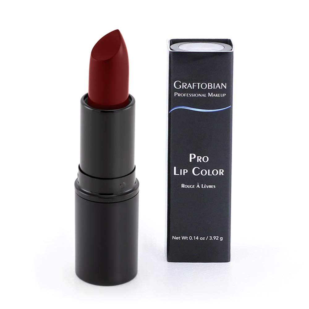 Graftobian Professional Color Lipstick - Ultra Long-Wearing, Comfortable Texture, Full Range of HD Shades, For All Skin Tones and Undertones, Velvety Beauty & Personal Care Graftobian