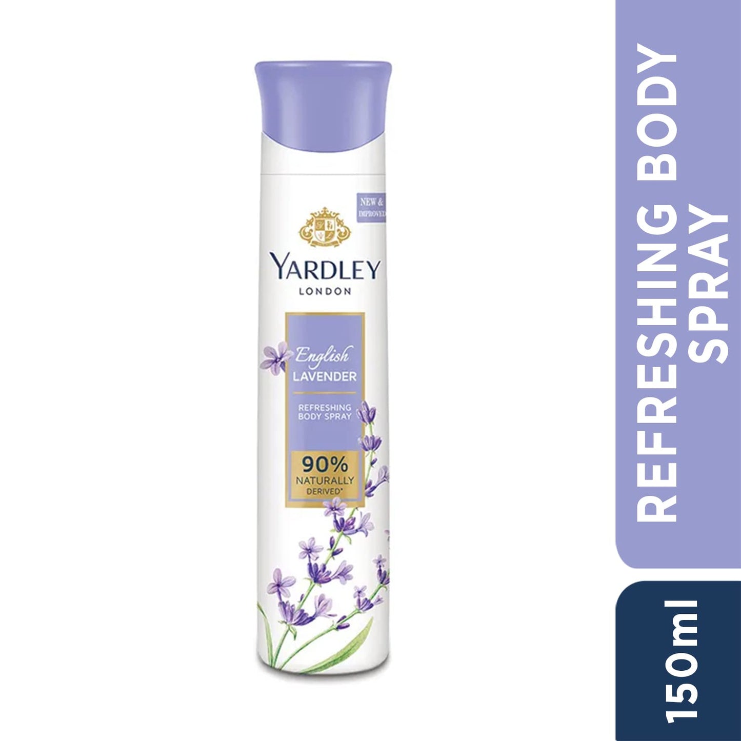 Yardley London Referishing Body Spray English Lavender 150ml Beauty & Personal Care Yardley
