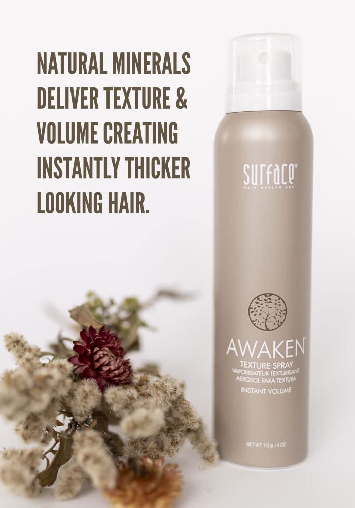 SURFACE Hair Awaken Texture Spray For Volumizing and Lifting Fine Hair, 4 fl. Oz. Beauty & Personal Care SURFACE