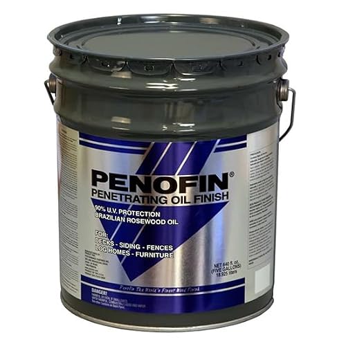 5 Gal Penofin F3EMM5G Mendocino Mist Blue Label Premium Transparent Stain (250-VOC) Beauty & Personal Care Penofin