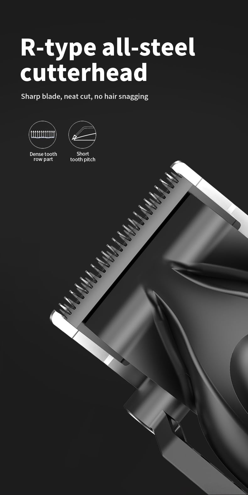 Professional Cordless Hair Clippers for Men 7500RPM High Speed Motor with Precision Steel Blades, Barber Kit with Fast Charging,Salon Grade Cutting Beauty and Personal Care QDKVTNDJZ