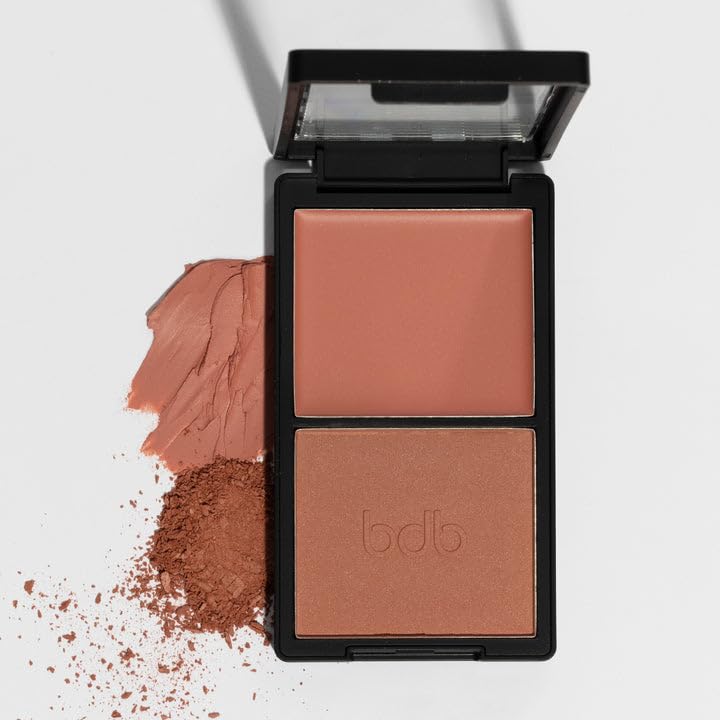 bdb Cream & Powder Duo - Smooth Cream Formula, Pop of Powder for Luminosity, Compact, Blush Beauty & Personal Care billion dollar brows