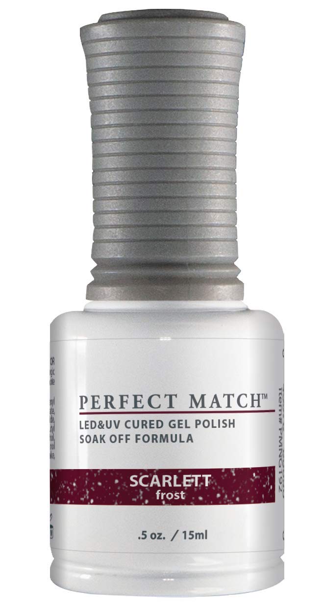 LeChat Perfect Match Gel Polish, Scarlett, 0.5 Ounce (PMS192)