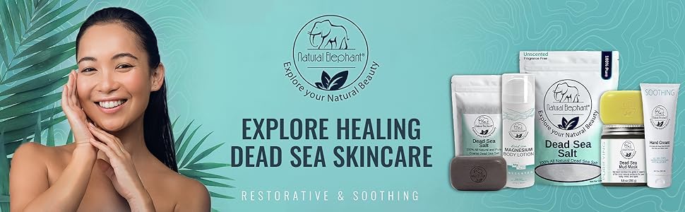 Natural Elephant Dead Sea Salt for Soaking & Bathing - 19 Pounds Bulk Bag - Fine Grain - 100% Natural and Pure Beauty and Personal Care Natural Elephant