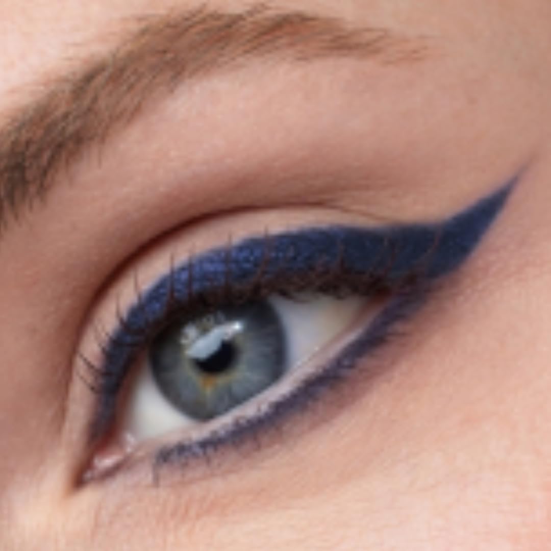 Honeybee Gardens Effortless Eye Liner Pencil in Blue Jeans, Rich Pigmentation, Smooth, Long-Wearing, Vegan, Gluten-Free Beauty & Personal Care Honeybee Gardens