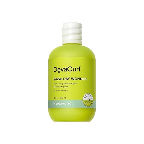 DevaCurl Wash Day Wonder Time-Saving Slip Detangler, Green Oasis, 12 fl. oz. Beauty & Personal Care DevaCurl