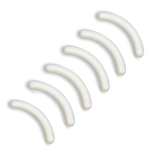 24 Pcs Curler Refill Eyelash Curler Refill Pads Silicone Rubber Soft Curler Replacement Refills Pads for Universal Eyelash Curler (White) Beauty & Personal Care Anzline
