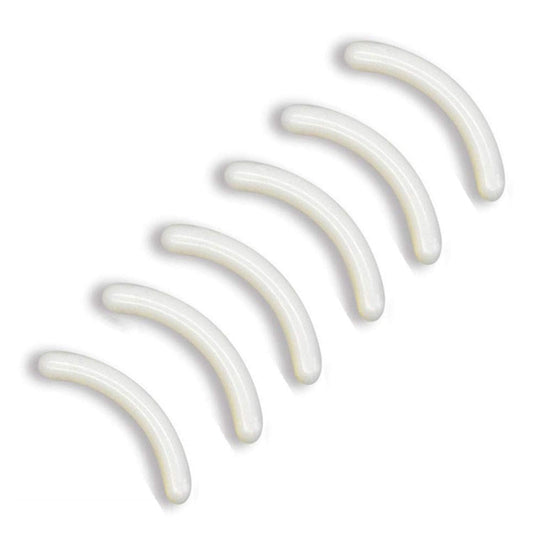 24 Pcs Curler Refill Eyelash Curler Refill Pads Silicone Rubber Soft Curler Replacement Refills Pads for Universal Eyelash Curler (White) Beauty & Personal Care Anzline