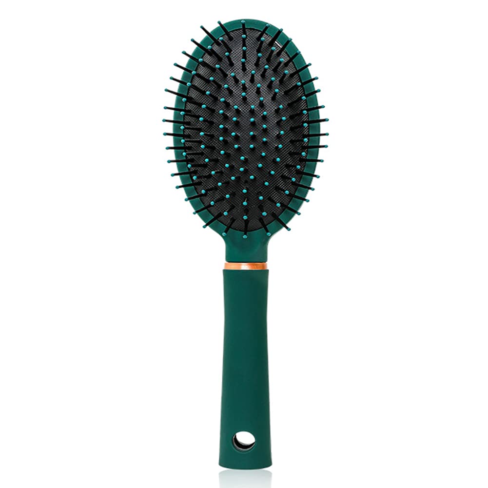 Reazana Detangling Brush Anti-Static Detangler Hair Brushes with Silicone Cushion Base Blow Drying Comb Nylon Bristle Pins Fashion Massage Brush Wet Beauty & Personal Care RN BEAUTY