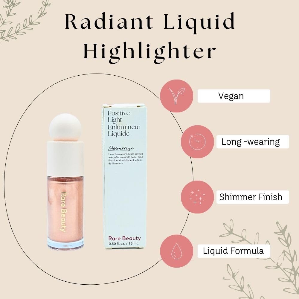 Rare Beauty Positive Light Liquid Luminizer (Mesmerize) Beauty & Personal Care Rare Beauty