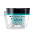 Boots No7 Protect & Perfect Intense Almond Scented Night Cream - 1.69 Fl Oz - Gluten-Free, Hypoallergenic, Anti-Aging, SPF 15 Beauty & Personal Care Boots