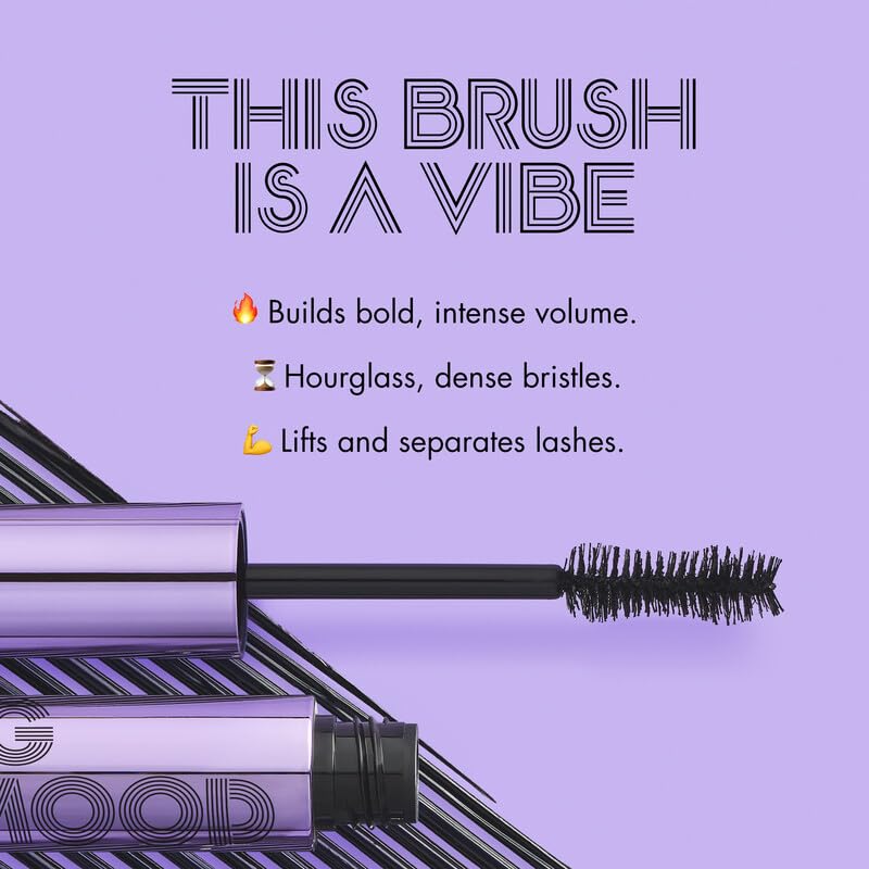e.l.f. Big Mood Mascara, Instantly Creates Long-Lasting, Bold & Lifted, Voluminous Lashes, Infused with Jojoba Wax, Vegan , Bold Blue Beauty & Personal Care e.l.f.