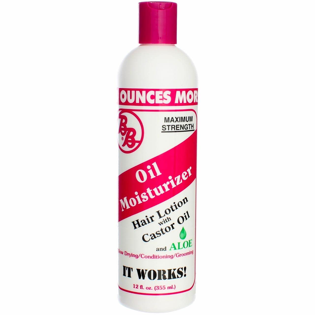 Bronner Brothers Oil Moisterizer Hair Lotion, 12 oz (Pack of 3) Beauty & Personal Care Bronner Bros