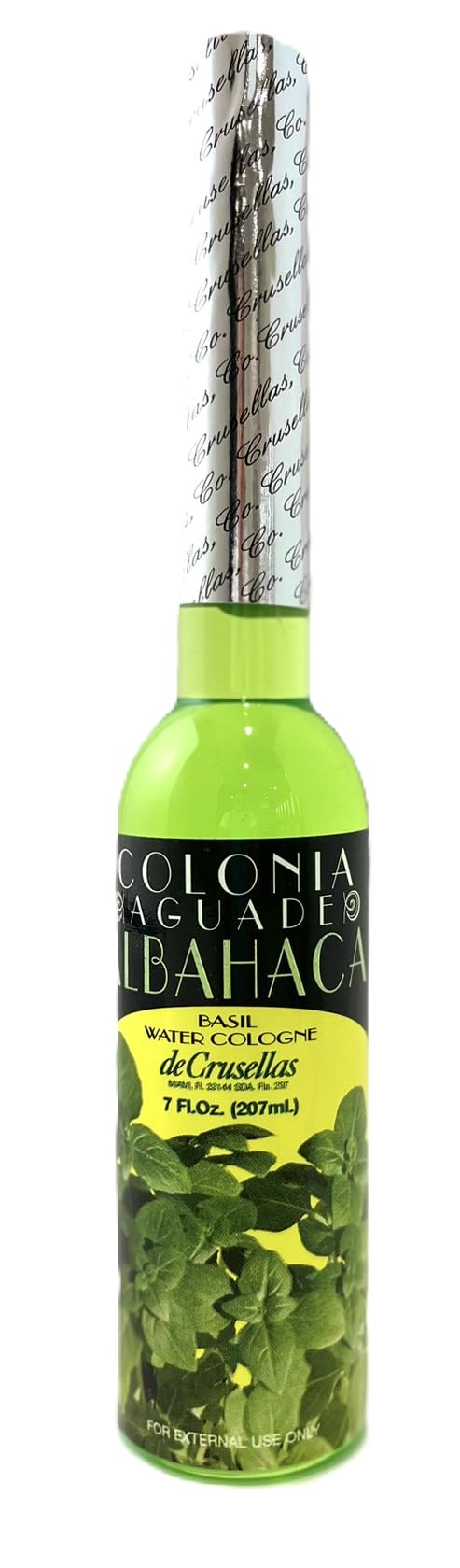 Crusellas Basil Water Cologne (Colonia Agua De Albahaca) 7 Fl. Oz. Beauty & Personal Care Crusellas