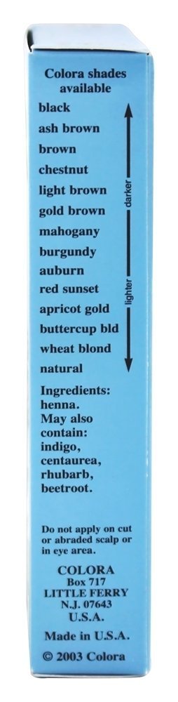 COLORA HENNA Henna Chestnut, 60 GR Beauty & Personal Care Colora