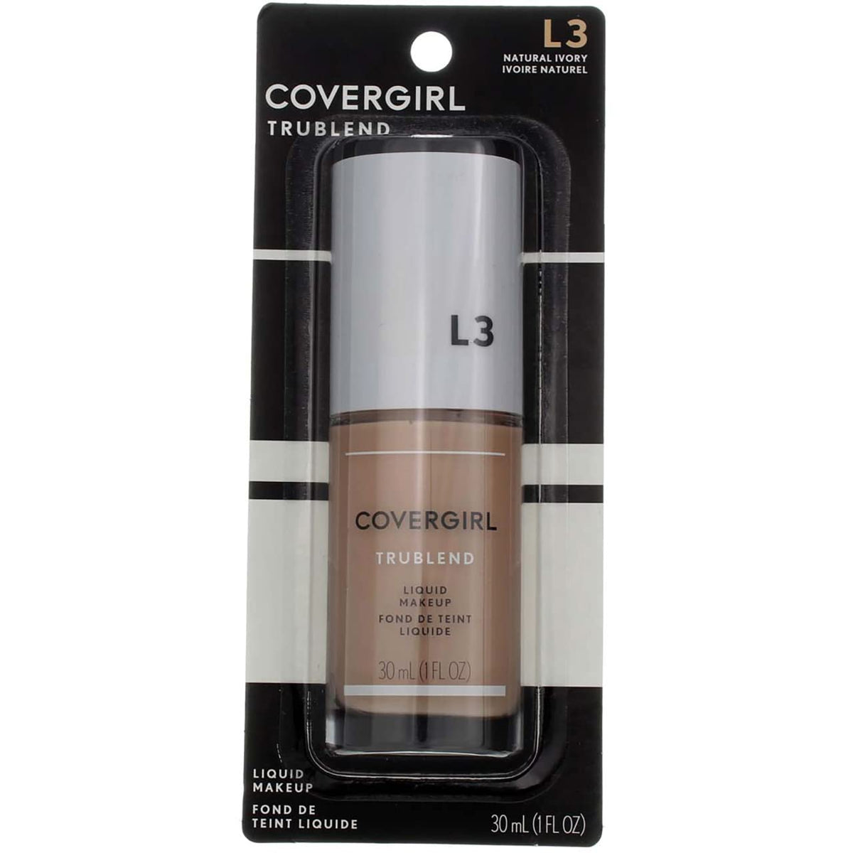 CoverGirl Trublend Natural Ivory Liquid Makeup -- 2 per case.