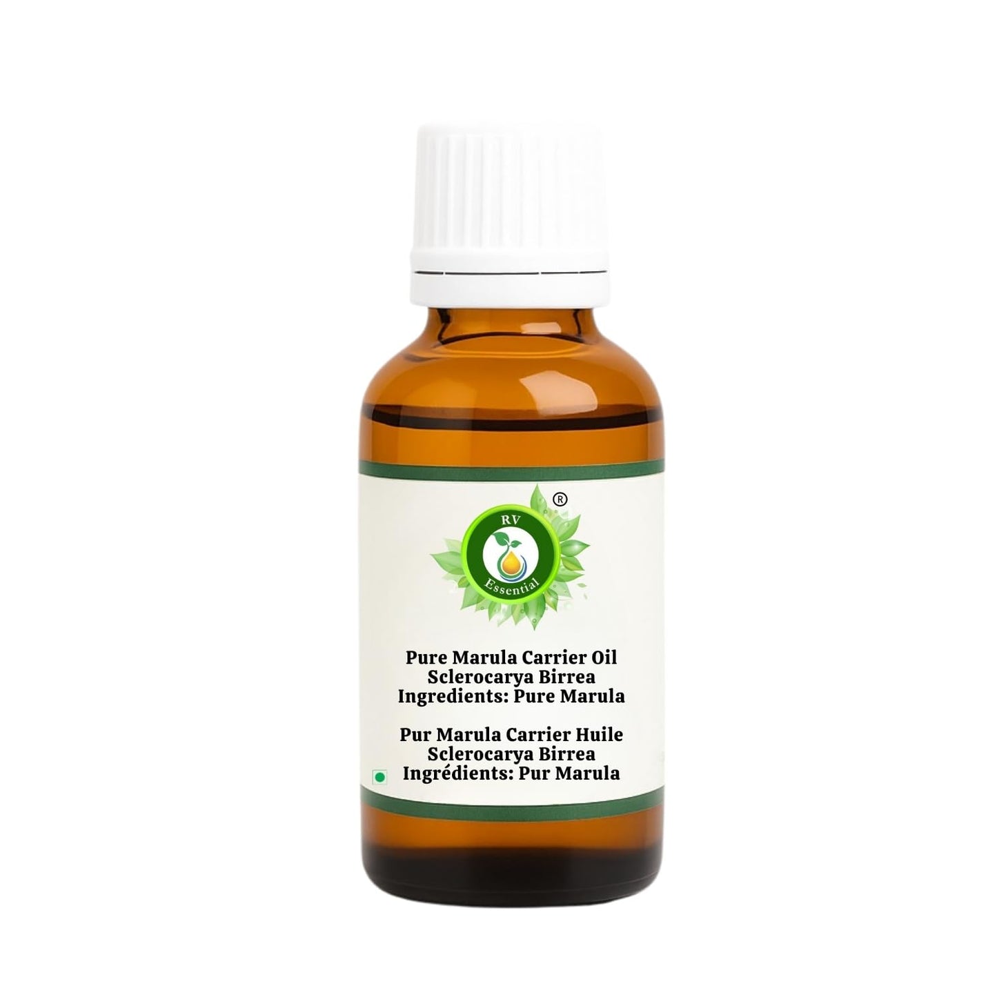 R V Essential Marula Oil - Sclerocarya Birrea - for Face, Skin Care, Hair Care, Scalp Massage, Nails, Body Massage, Nourishing Hair Oil - 100% Pure Beauty and Personal Care R V Essential