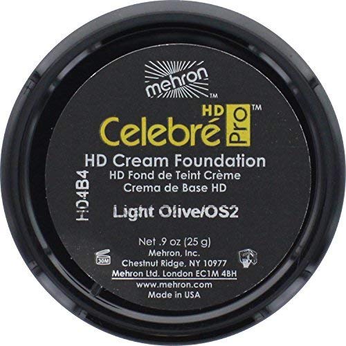 Mehron Makeup Celebre Pro-HD Cream Face & Body Makeup (.9 oz) (MEDUIM DARK 1) Beauty & Personal Care Mehron