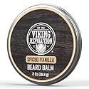 Viking Revolution Spiced Vanilla Beard Balm - Beard Butter with Argan Oil, Beard Softener for Men with Jojoba Oil - Beard Moisturizer for Men Beauty & Personal Care Viking Revolution