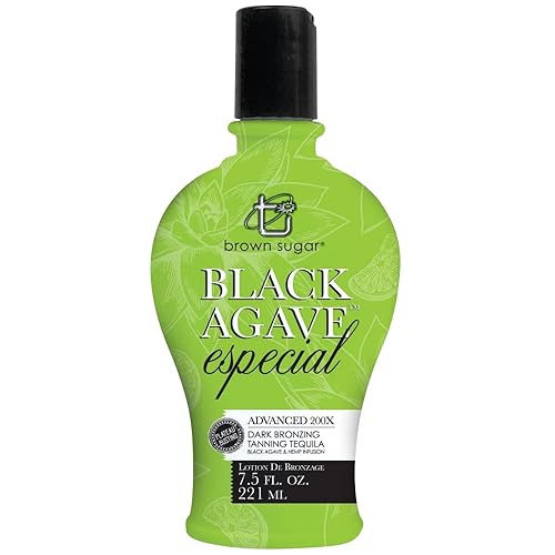 Brown Sugar Black Agave Especial Tanning Lotion with Advanced Bronzers Tan Inc. -7.5 oz Beauty & Personal Care Tan Asz U