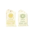 Greenwich Bay Trading- 2 Pack Honey Chamomile & Lemon Thyme Herbal Soaps- Enriched with Shea Butter, Virgin Olive Oil and Infused with Fresh Botanical Beauty & Personal Care Greenwich Bay