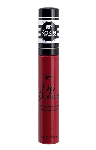 Kokie Cosmetics Lip Poudre Liquid Lip Powder, Garnet, 0.13 Fluid Ounce Beauty & Personal Care Kokie