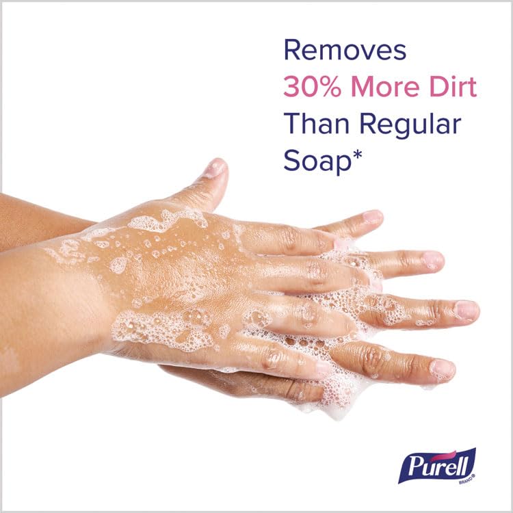 Healthy SOAP with Clean Release Technology Refill for ES10 Dispensers Fragrance-Free 1200 mL 2/Carton Beauty & Personal Care Purell