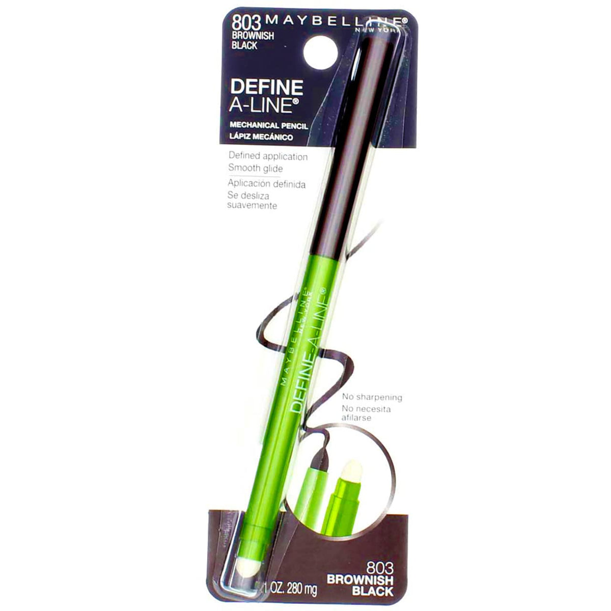 Maybelline New York Define-A-Line Eyeliner, Brownish Black, 0.01 fl. oz. Beauty & Personal Care MAYBELLINE