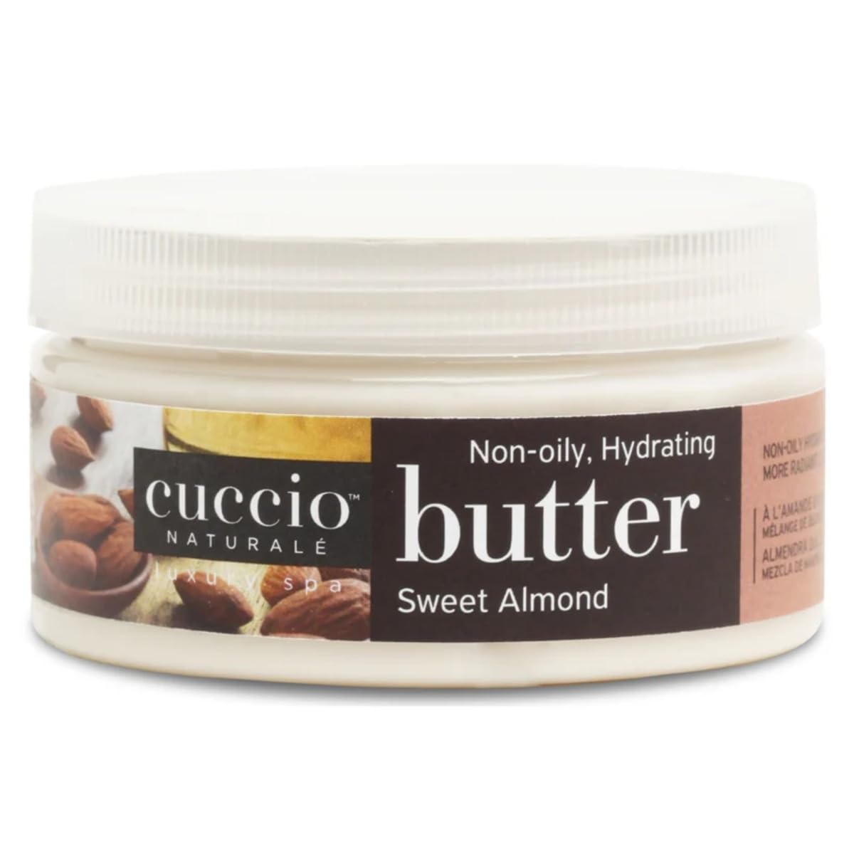 Cuccio Naturale Butter Blend Sweet Almond Body Butter - Ultra Moisturizing Non-Greasy Cream for Dry Skin - Enriched with Vitamin E & Fatty Acids Beauty & Personal Care Cuccio