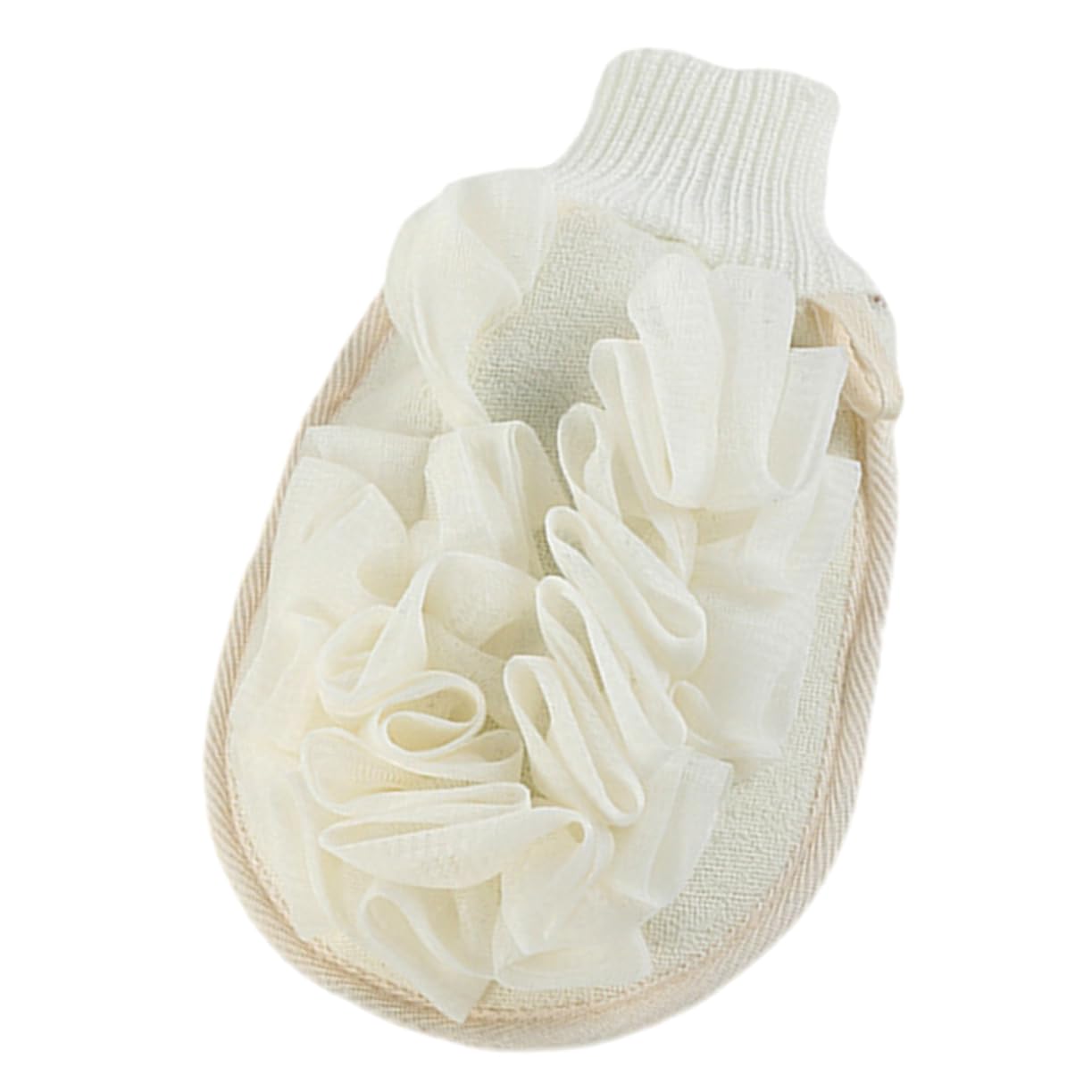 OUNONA Exfoliating Bath Glove Sided Body Scrubbing Mitt for Shower and Massage Versatile Skin Scrubber for Back Cleansing and Exfoliating Treatments Beauty and Personal Care OUNONA