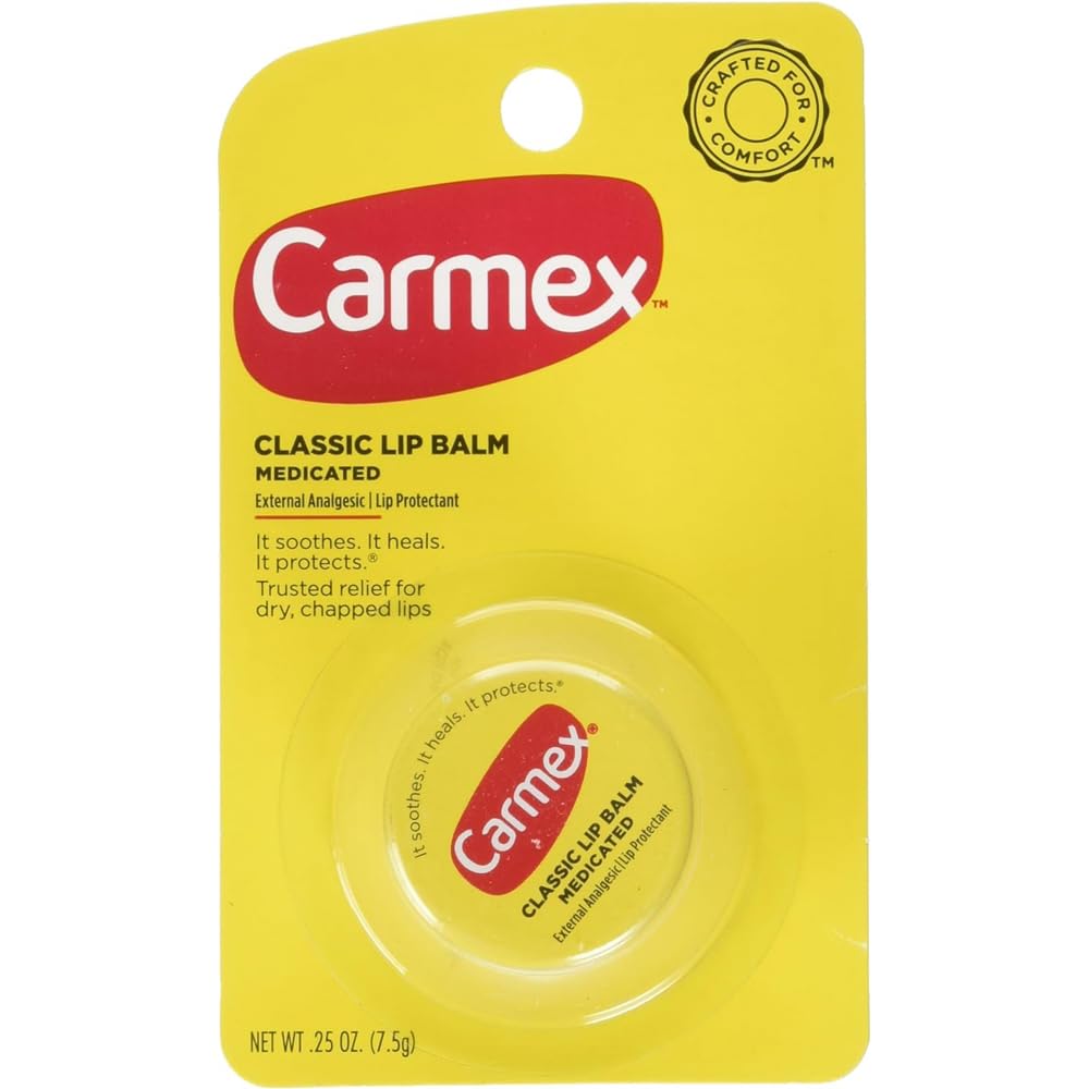 Carmex Classic Lip Balm Medicated 0.25 oz (Packs of 12) Beauty and Personal Care Carmex