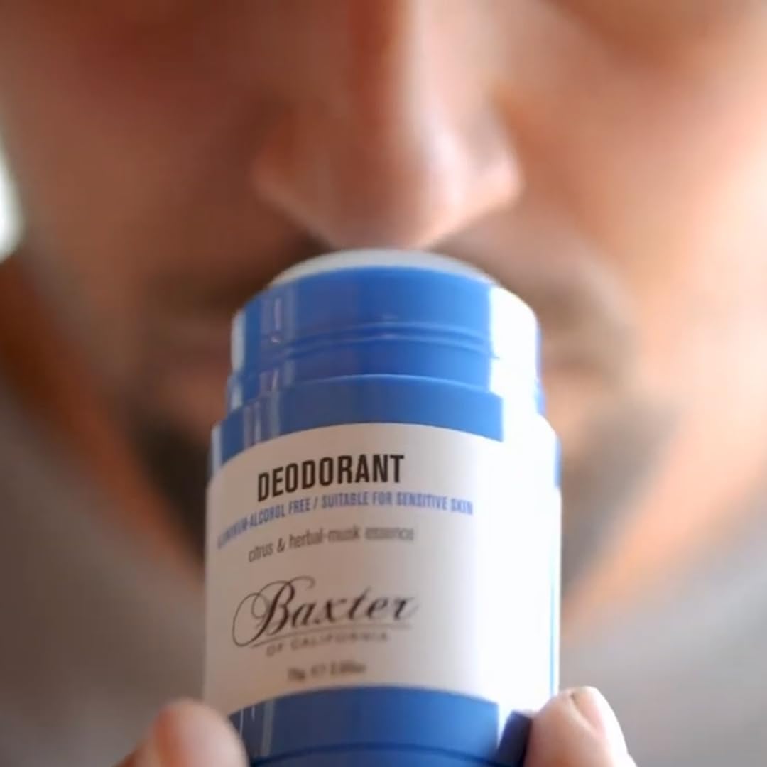 Baxter of California Aluminum and Alcohol Free Deodorant, Protects from Deodorant Stains, Detoxifies and Conditions Sensitive Skin, Clear Stick Beauty and Personal Care Baxter of California