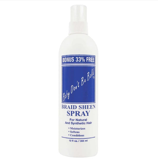 Baby D;Be Bald Braid Sheen Spray, 12 Oz. Beauty & Personal Care Baby Don't Bald
