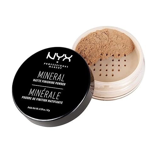 NYX PROFESSIONAL MAKEUP Mineral Matte Finishing Powder, Loose Setting Powder - Medium/Dark Beauty & Personal Care NYX PROFESSIONAL MAKEUP