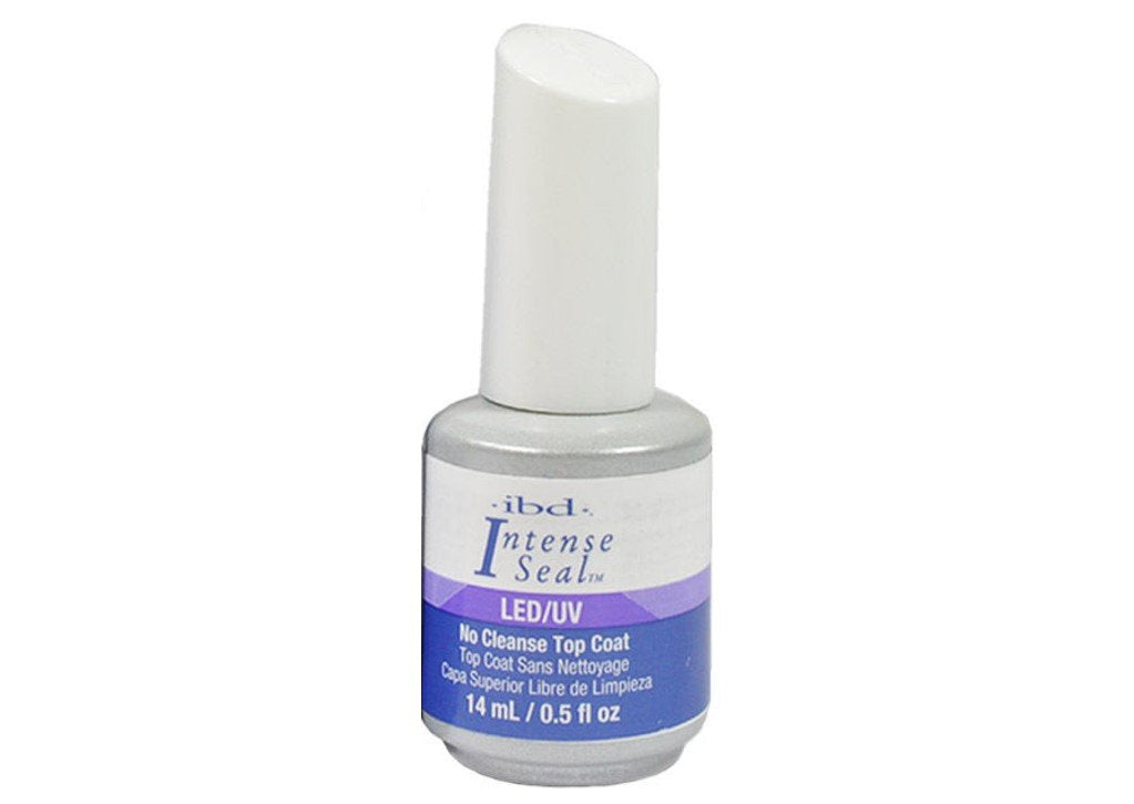 Ibd LED/UV No Cleanse Top Coat Eliminates Buffing Mirror Glass Finish.- Size 0.5 Fl.oz / 14ml Beauty & Personal Care IBD