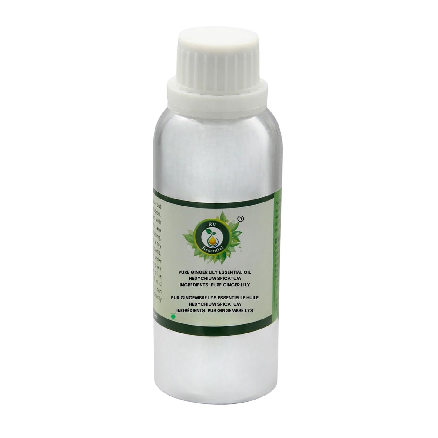 R V Essential Pure Ginger Lily Essential Oil 1250ml (42oz)- Hedychium Spicatum (100% Pure and Natural Therapeutic Grade) Beauty and Personal Care R V Essential