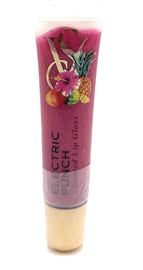 Victoria's Secret Flavored Lip Gloss Electric Punch 0.46 Oz Beauty & Personal Care Victoria's Secret