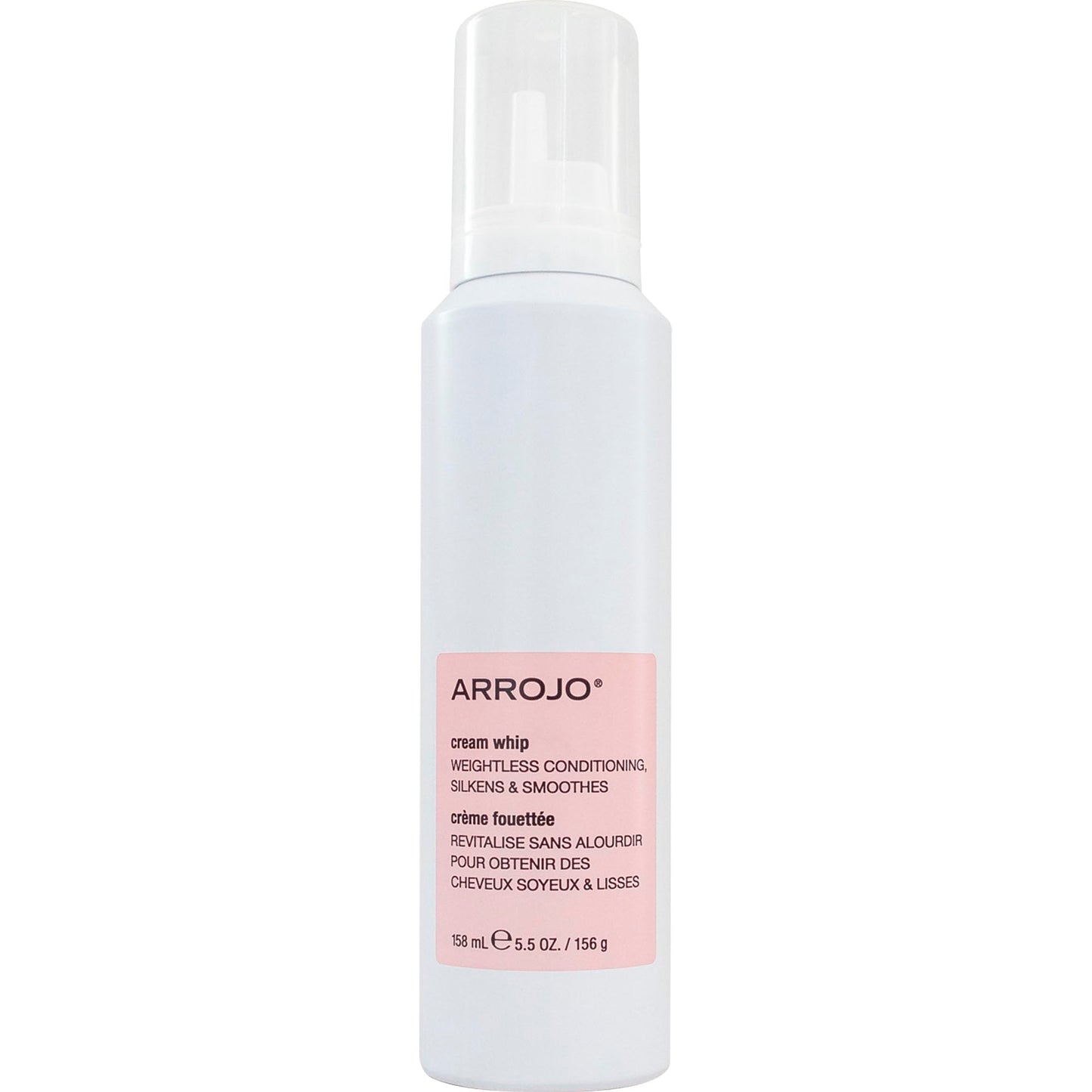 ARROJO Cream Whip - 5.5 Fl Oz - Conditioning Leave-In Hair Styling Cream for Wavy or Dry Hair, Sulfate & Sodium-Chloride Free, Antioxidant Beauty & Personal Care ARROJO