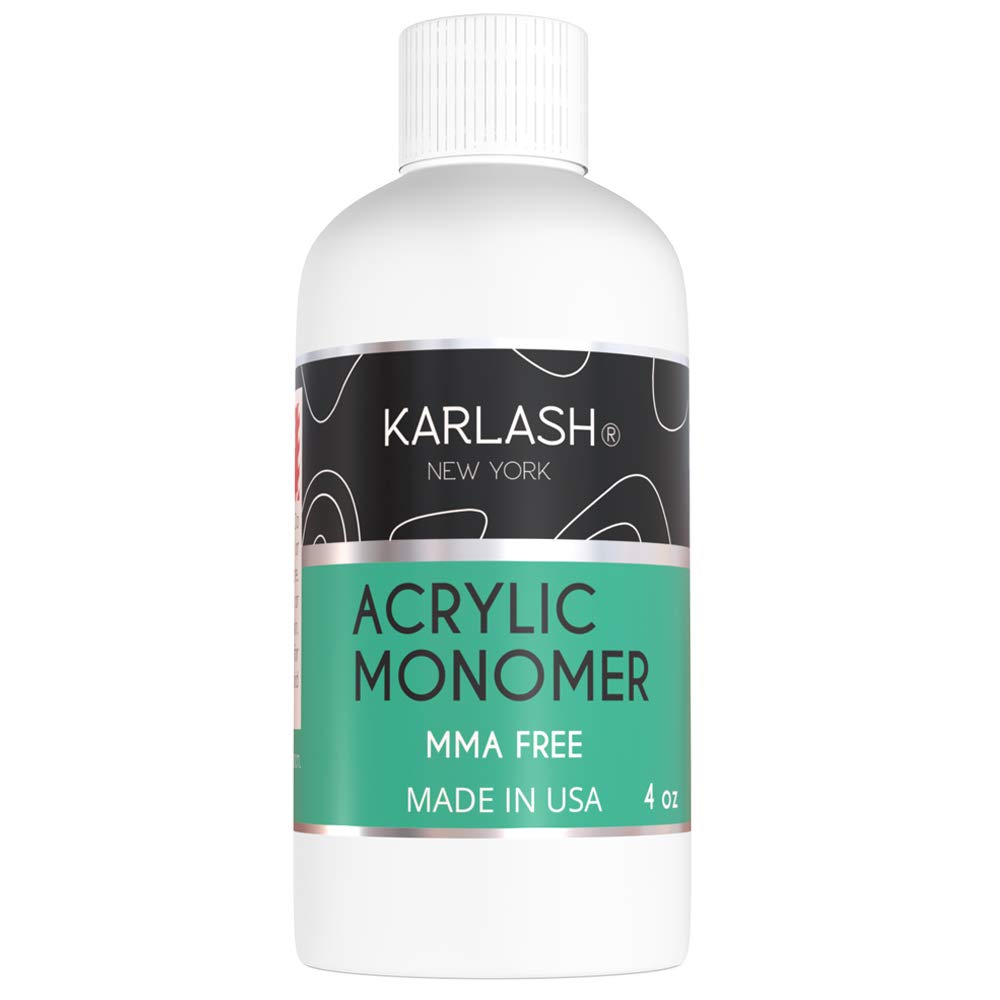 Karlash Professional Polymer Kit Acrylic Powder Crystal Clear 2 oz and Acrylic Liquid Monomer 4 oz for Doing Acrylic Nails, MMA free, Ultra Shine Beauty & Personal Care Karlash