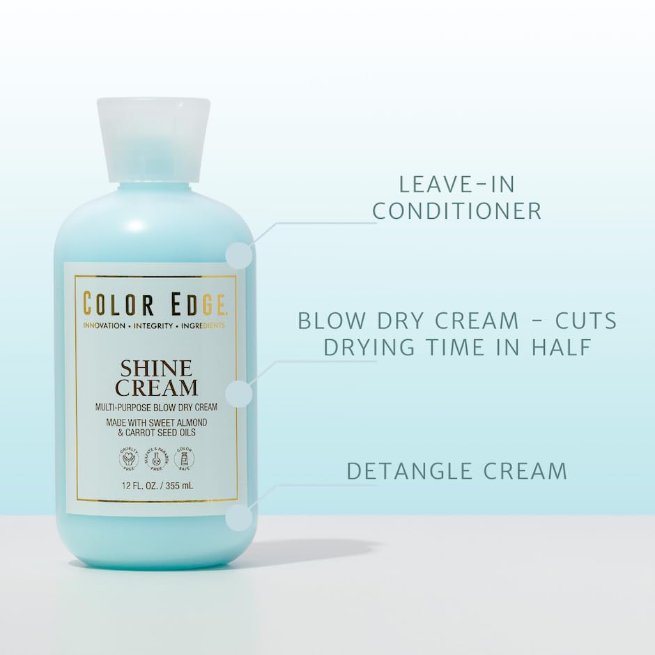 Color Edge Shine Cream Detangler 6oz. Beauty & Personal Care Color Edge