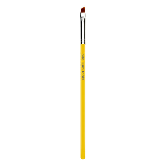 Bdellium Tools Professional Makeup Brush - Studio Series 762 Small Angle - With Soft Synthetic Fibers, For Shaping & Filling Eyebrows (Yellow, 1pc) Beauty & Personal Care BDELLIUM TOOLS