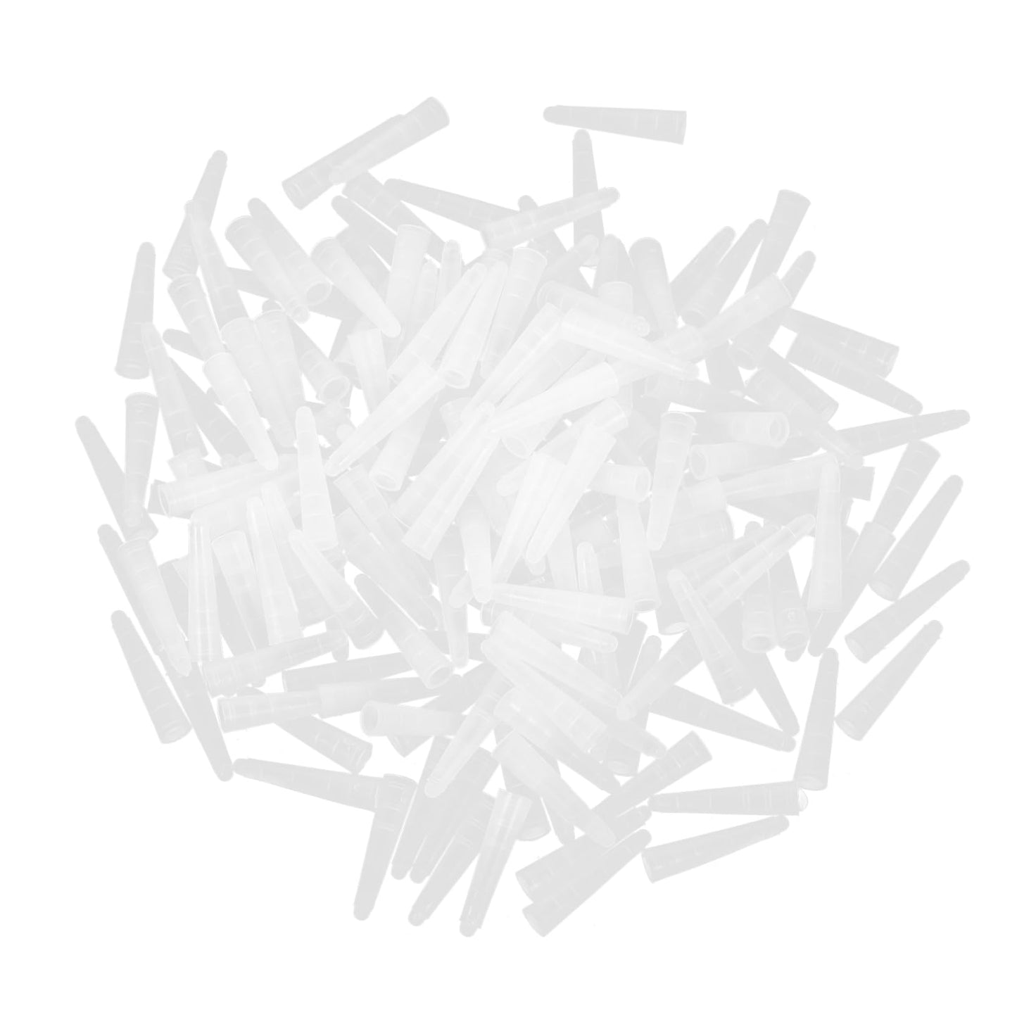 DOITOOL 200pcs Tweezers Tip Protector Non- Replacement Sleeves for Elbow Clips Dolphin Clips for Tweezers Safe Practical Use Beauty and Personal Care DOITOOL