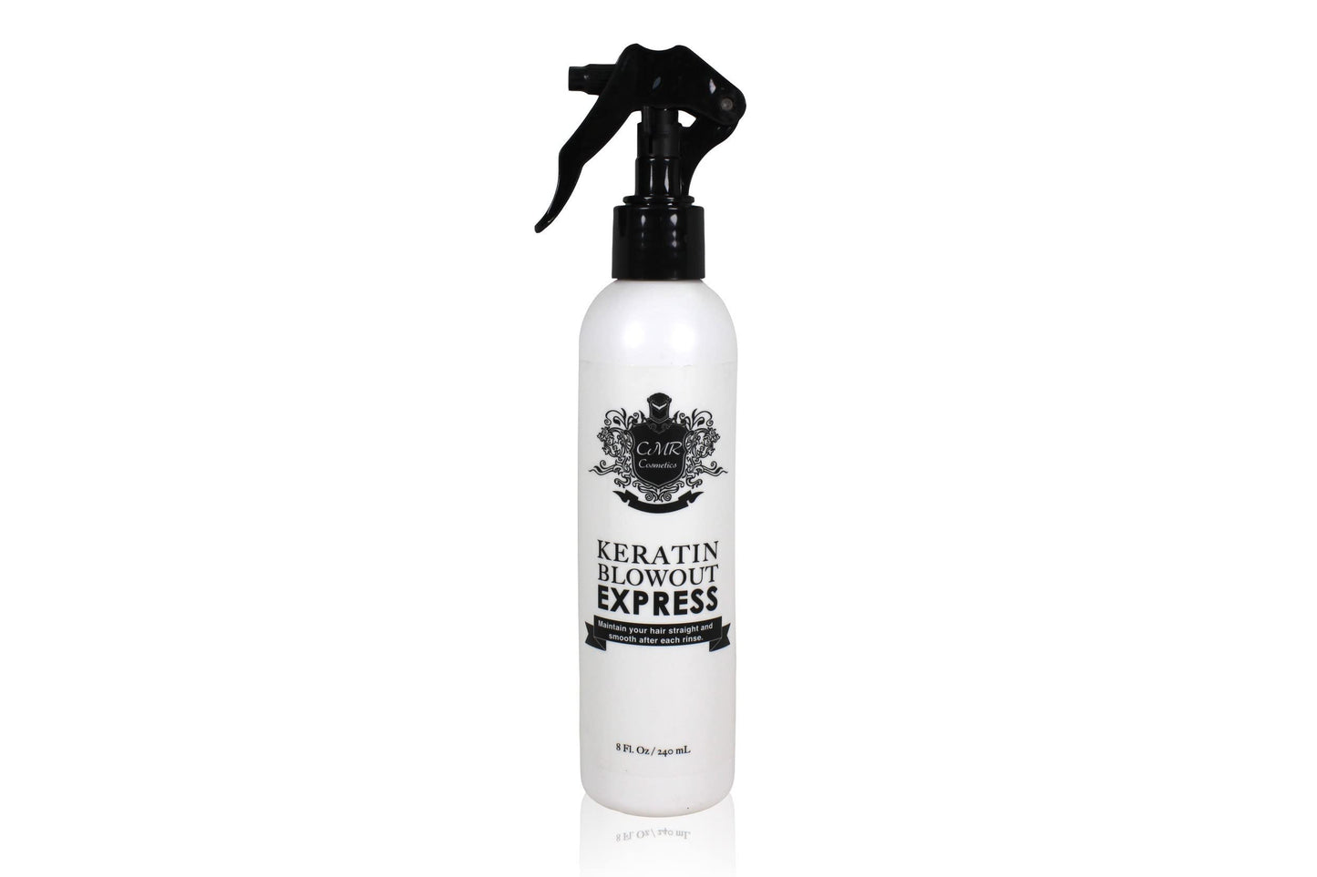 CMR COSMETICS Keratin Blowout Express Hair Smoother- CitrusScented Frizz Control & Shine for All Hair Types, Salon-Quality Straightening at Home, 8oz Beauty & Personal Care CMR Cosmetics