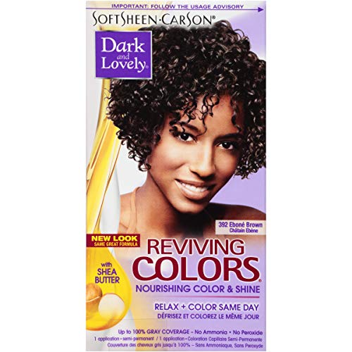 SoftSheen-Carson Dark and Lovely Reviving Colors Nourishing Color & Shine, Ebone Brown 392 Beauty & Personal Care SoftSheen