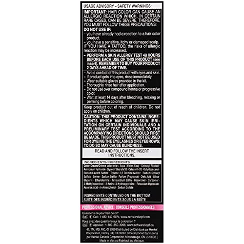Schwarzkopf Color Ultime Hair Color Cream, 5.28 Cocoa Red (Packaging May Vary) Beauty & Personal Care Schwarzkopf