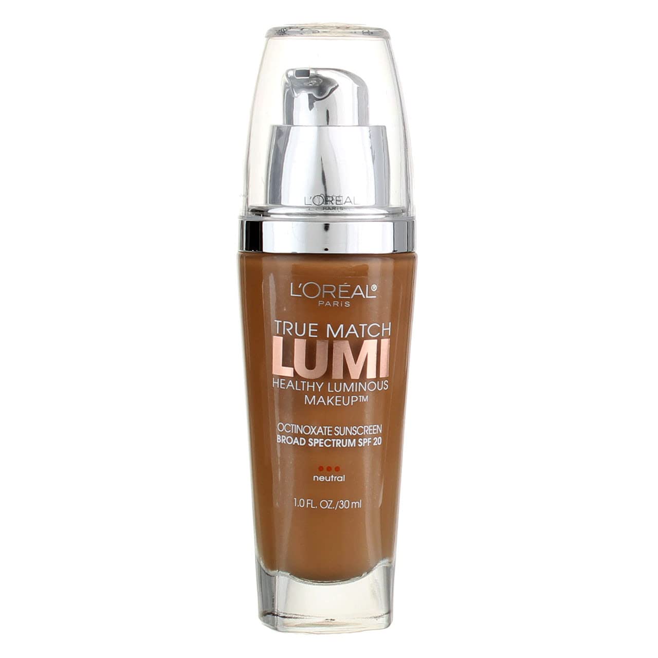 L’Oreal ParisTrue Match Lumi Healthy Luminous Makeup, Classic Tan/Cappuccino [N7-8], 1 oz (Pack of 2) Beauty & Personal Care L'Oreal Paris