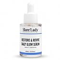 Shee'lady Restore & Revive Daily Glow Serum Daily Anti-Aging Wrinkle and Skin Tone Skin Care Treatment, Brightening Serum, Stocking Stuffers for Men Beauty & Personal Care Shee'lady